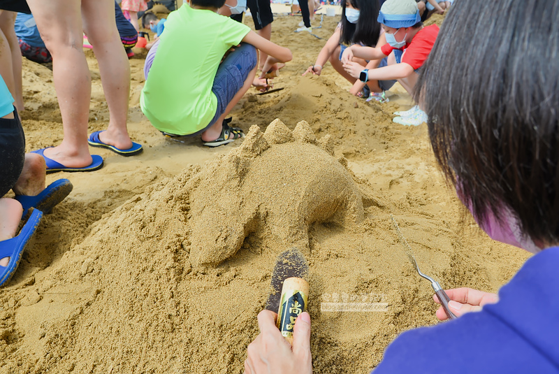 免費親子沙雕教學體驗|東北角福隆生活節:和沙雕大師學如何做沙雕,親子玩沙去