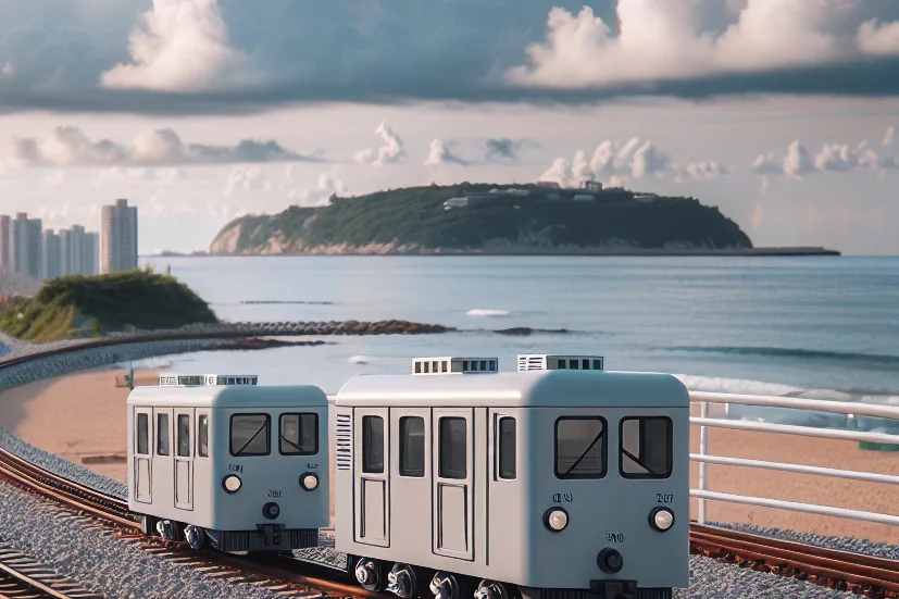 海雲台景點 尾浦鐵道 | 不花錢搭 釜山天空膠囊車,海岸列車,欣賞海景