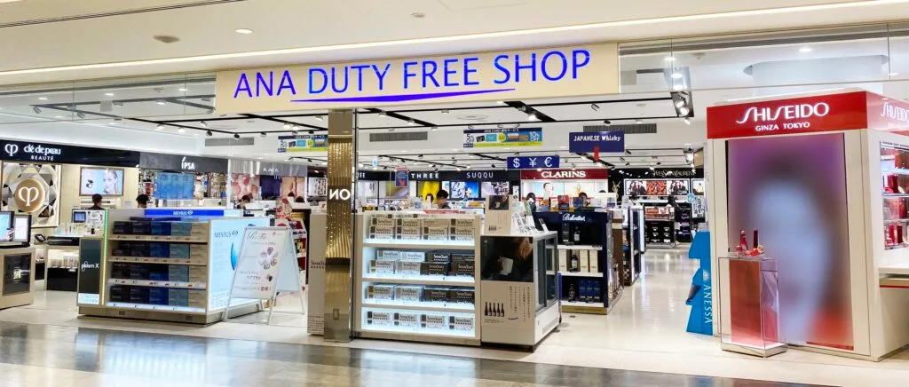 ANA 成田機場免稅店, 店面門口, 下載優惠券