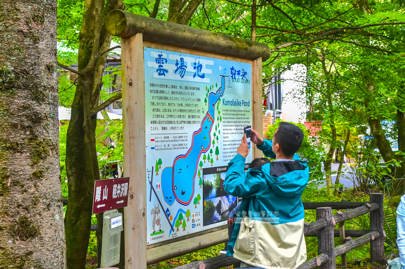 輕井澤雲場池,輕井澤賞楓,日本紅葉