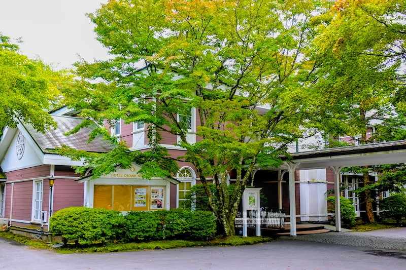 輕井澤圭音羽之森酒店,森之教堂,白樺森林教堂