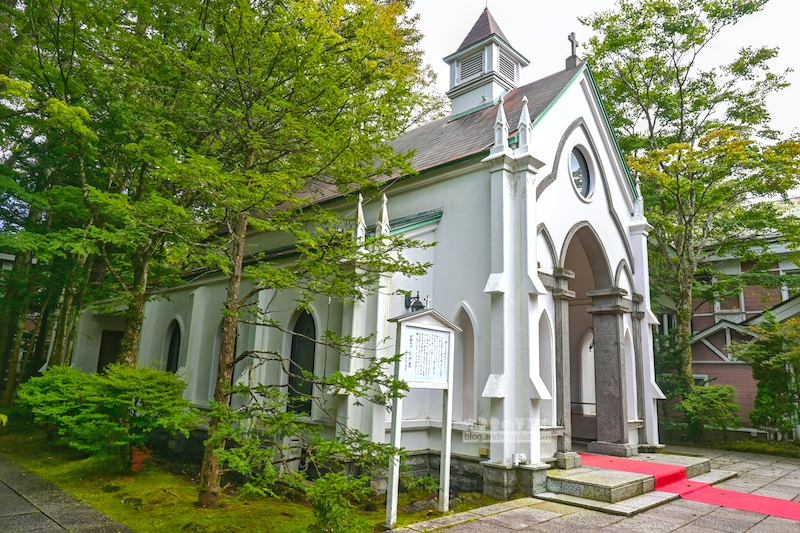 舊輕井澤禮拜堂,森之教堂,白樺森林教堂