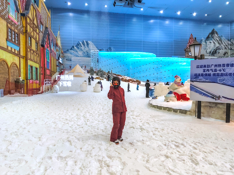 廣州融創雪世界,熱雪奇蹟,中國滑雪場