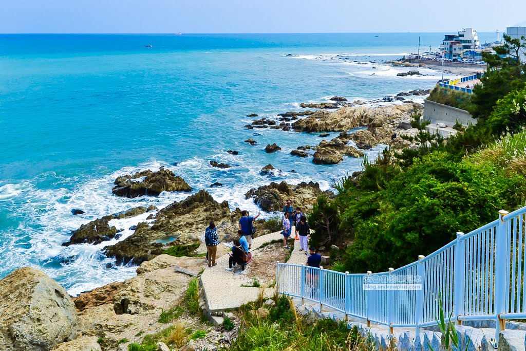 釜山海雲台景點|青沙浦橋石展望台(청사포다릿돌전망대)-日出海景,青沙浦天空步道skywalk 13 青沙浦天空步道,釜山天空步道,青沙浦橋石展望台,釜山海雲台景點