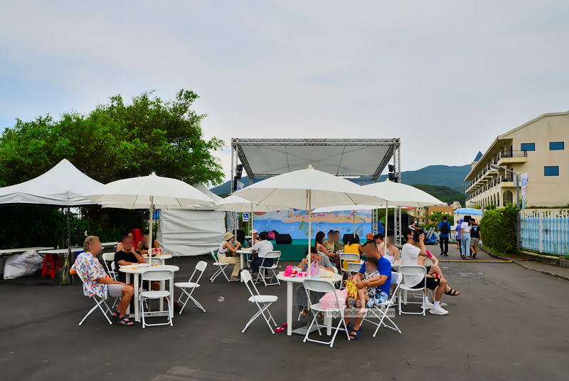 星巴克福隆觀海門市,福隆停車場,福隆沙雕