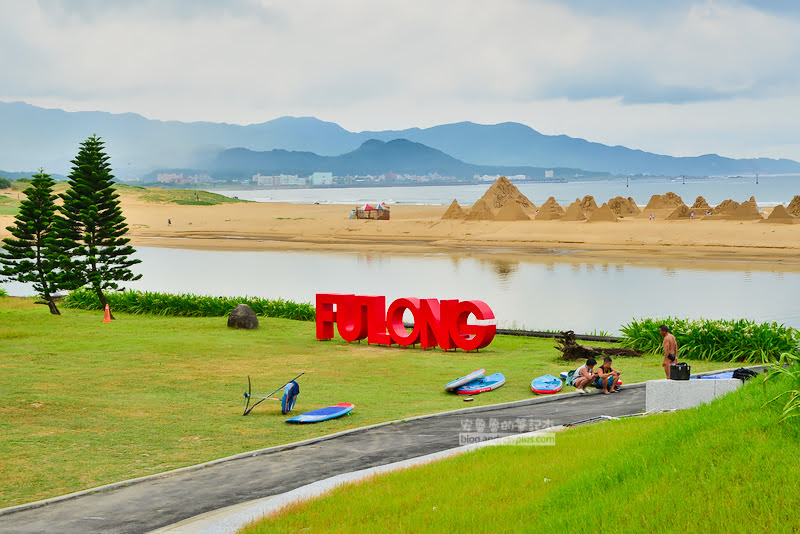 星巴克福隆觀海門市,福隆停車場,福隆沙雕