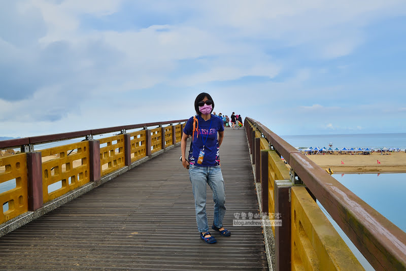 福隆海水浴場彩虹橋,福隆停車場,福隆沙雕