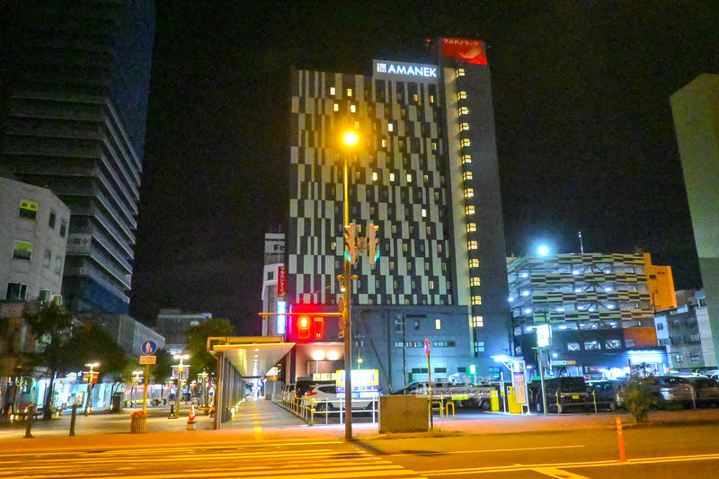Hotel Amanek Asahikawa,旭川飯店,旭川站住宿
