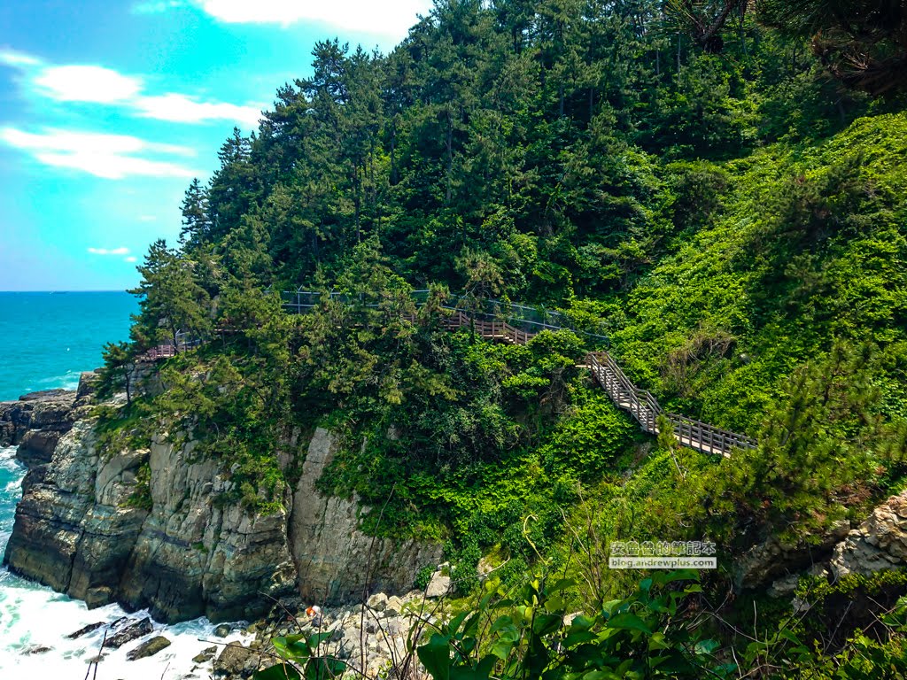 二妓台健行,釜山景點,二妓台海岸風景