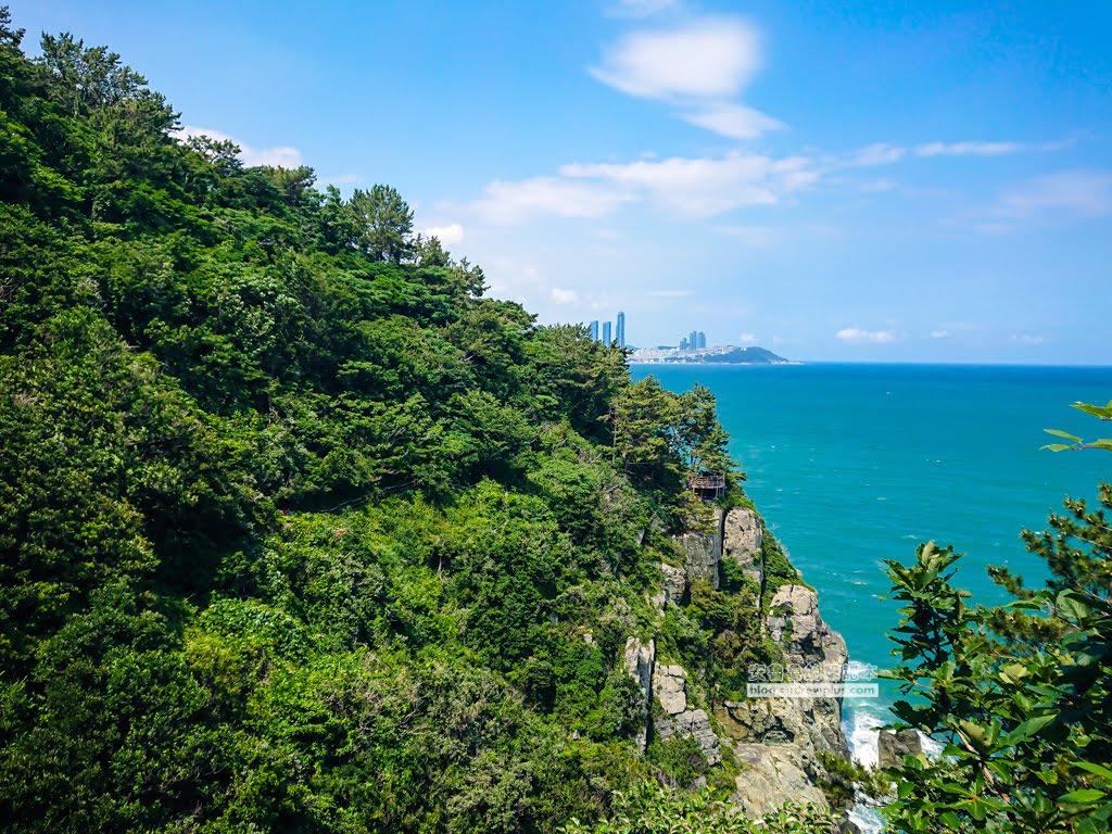 二妓台健行,釜山景點,二妓台海岸風景