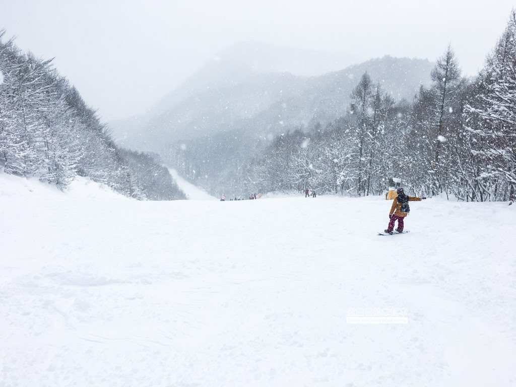 諾恩水上滑雪場, 滑雪道 E 