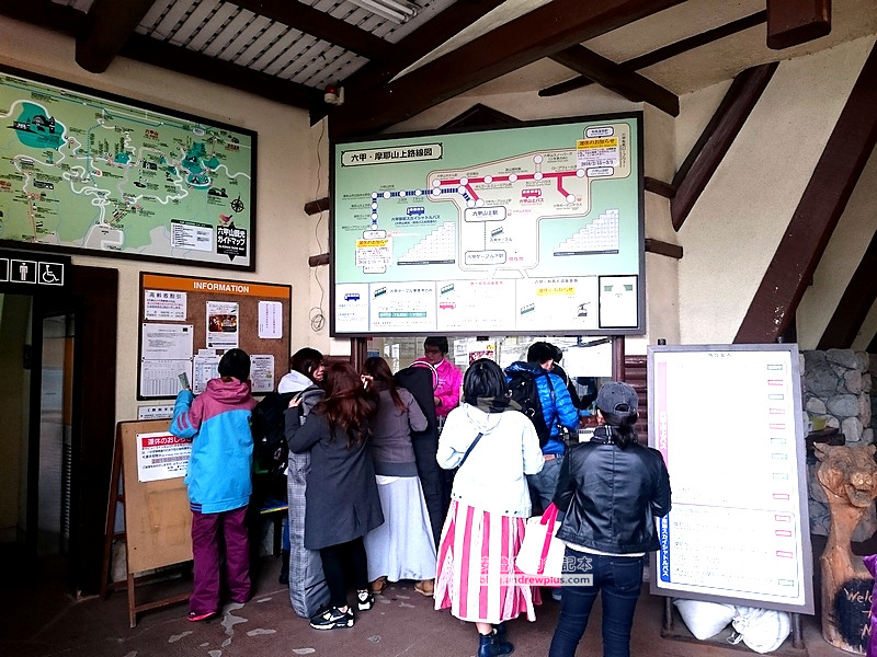 關西滑雪場,六甲山滑雪場,六甲山交通