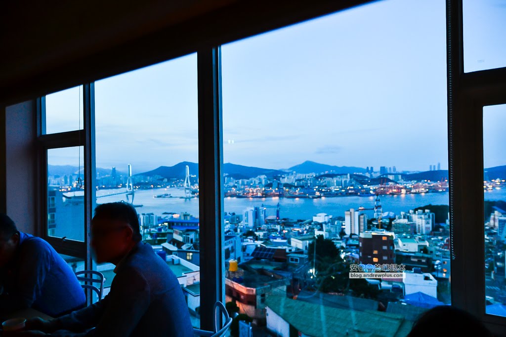 釜山港大橋,釜山夜景,釜山夜景咖啡館,廣安大橋夜景,sinki咖啡
