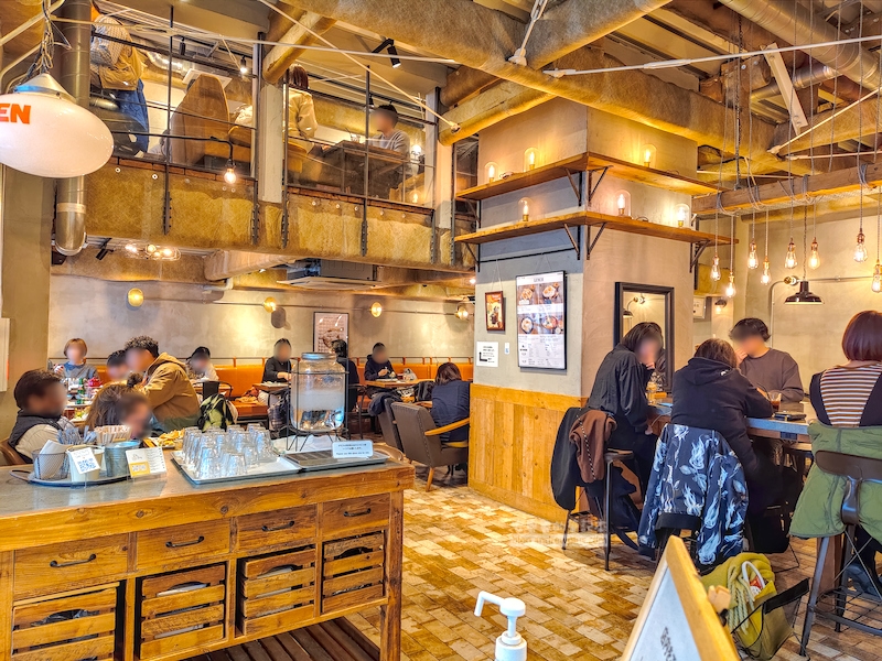 egg baby用餐環境,東京美食,上野咖啡館