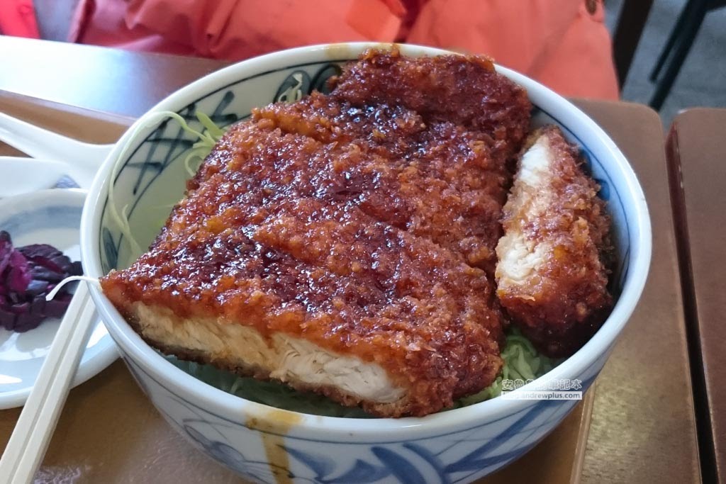 豬苗代滑雪場 餐廳, 美食 醬汁豬排丼飯