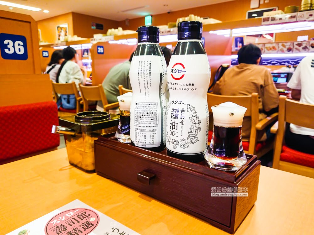 壽司郎中和環球店, 調味料