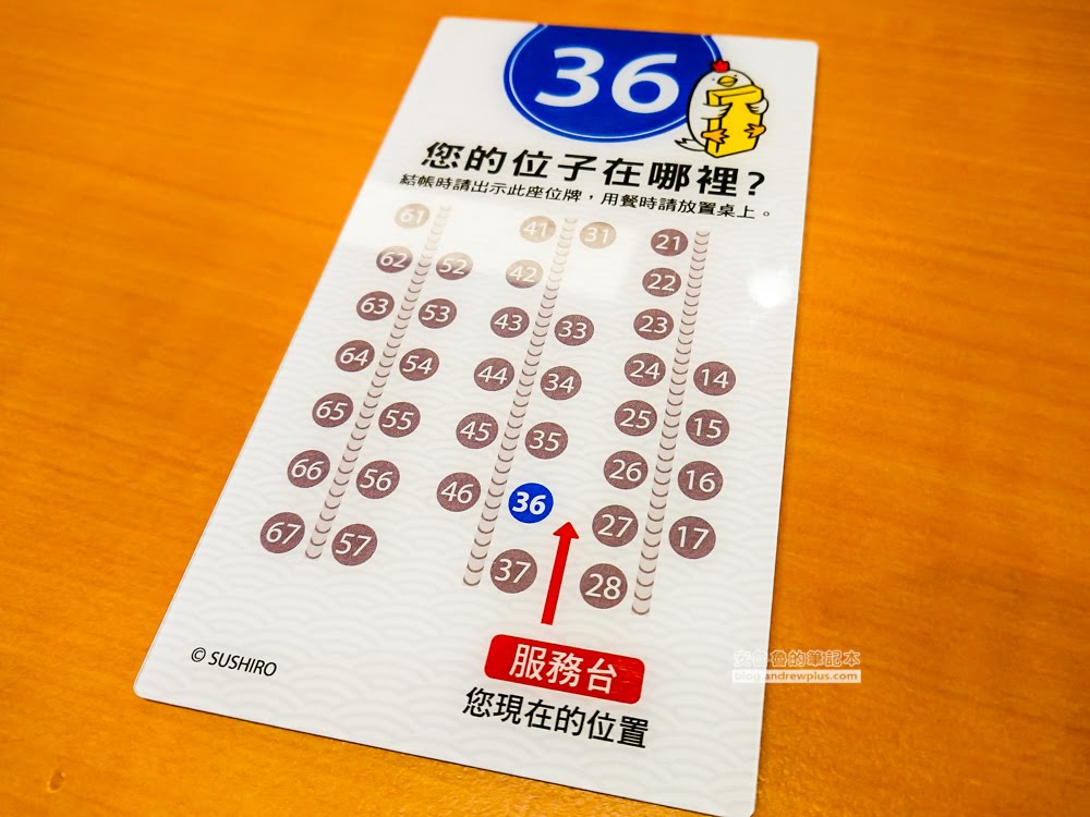 壽司郎,壽司郎中和環球,壽司郎訂位