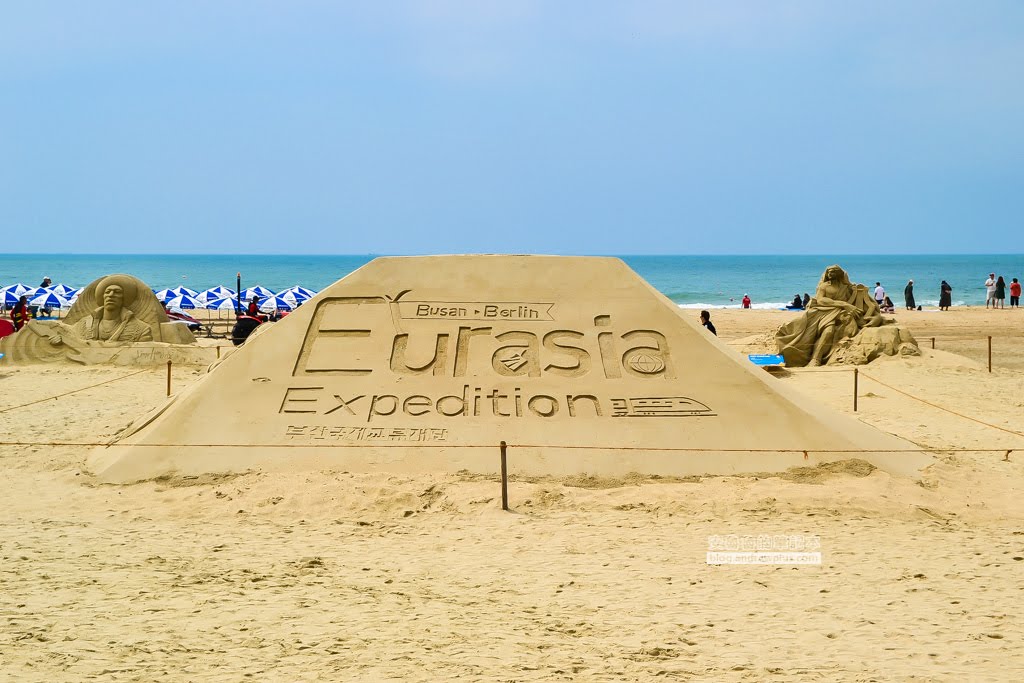 韓國釜山景點,海雲台海灘,釜山必玩景點,海雲台沙雕節,海雲台海水浴場