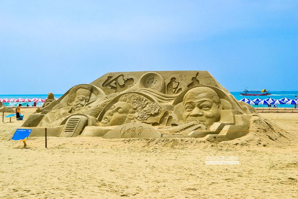 韓國釜山景點,海雲台海灘,釜山必玩景點,海雲台沙雕節,海雲台海水浴場