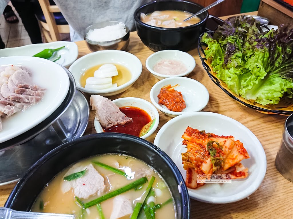 釜山必吃美食,雙胞胎豬肉湯飯,釜山好吃,大淵站美食
