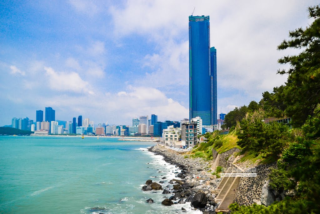 海雲台景點 尾浦鐵道,釜山必玩景點,青沙浦紅白燈塔,松亭海水浴場