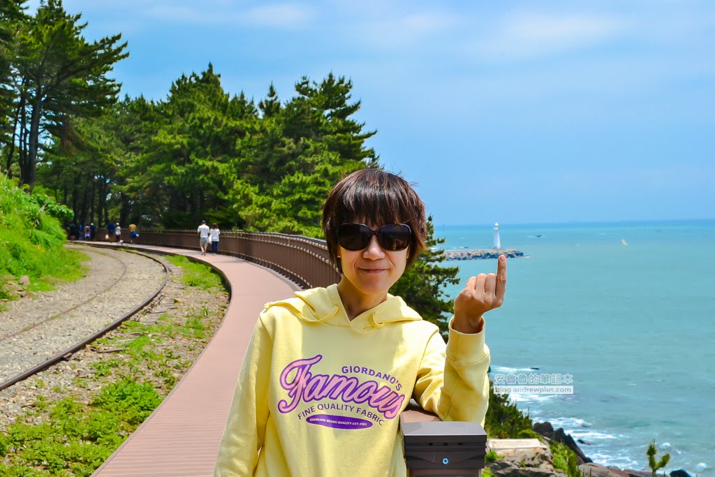 尾浦鐵路,釜山必玩景點,青沙浦紅白燈塔,松亭海水浴場