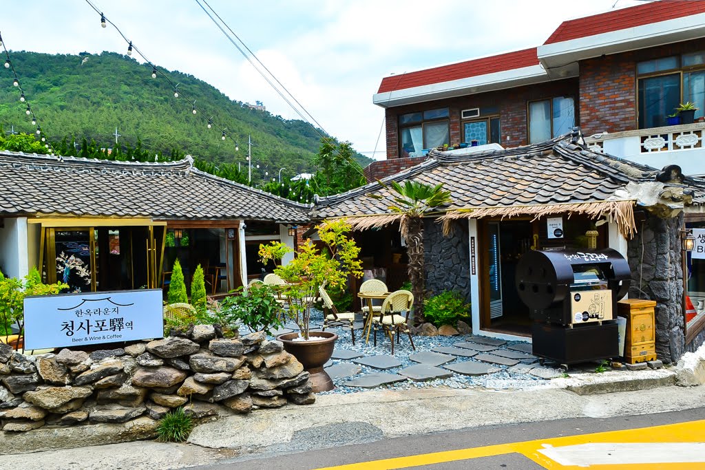 尾浦鐵路,釜山必玩景點,青沙浦紅白燈塔,松亭海水浴場