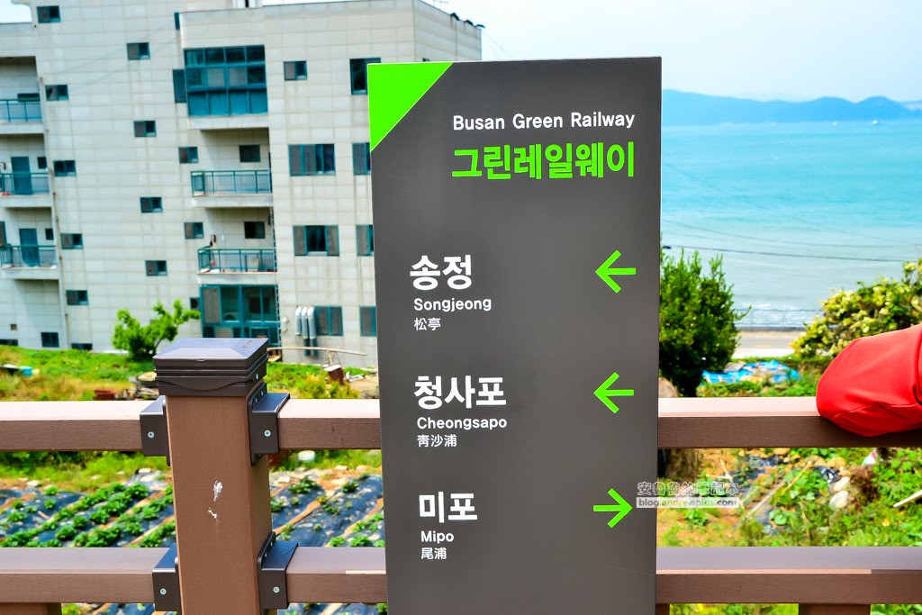 尾浦鐵路,釜山必玩景點,青沙浦紅白燈塔,松亭海水浴場