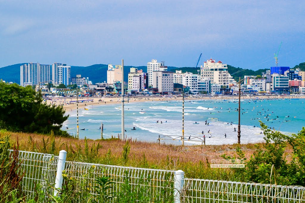 海雲台景點 尾浦鐵道,釜山必玩景點,青沙浦紅白燈塔,松亭海水浴場