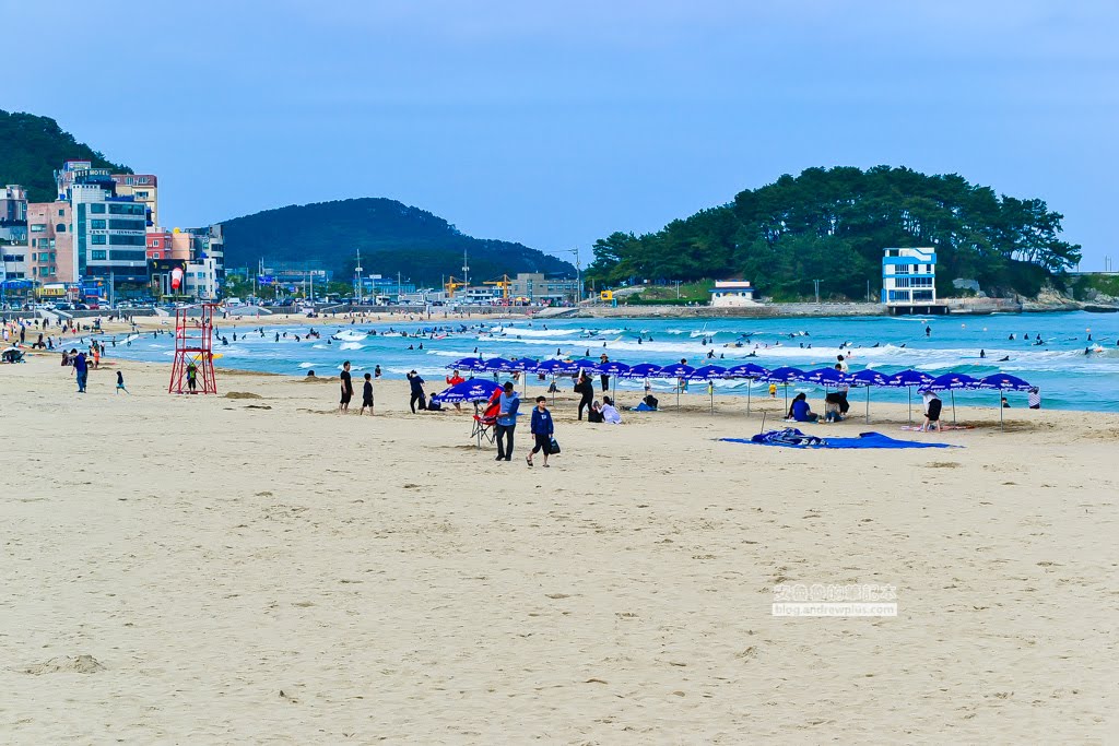 尾浦鐵路,釜山必玩景點,青沙浦紅白燈塔,松亭海水浴場