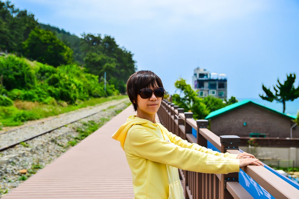 尾浦鐵路,釜山必玩景點,青沙浦紅白燈塔,松亭海水浴場