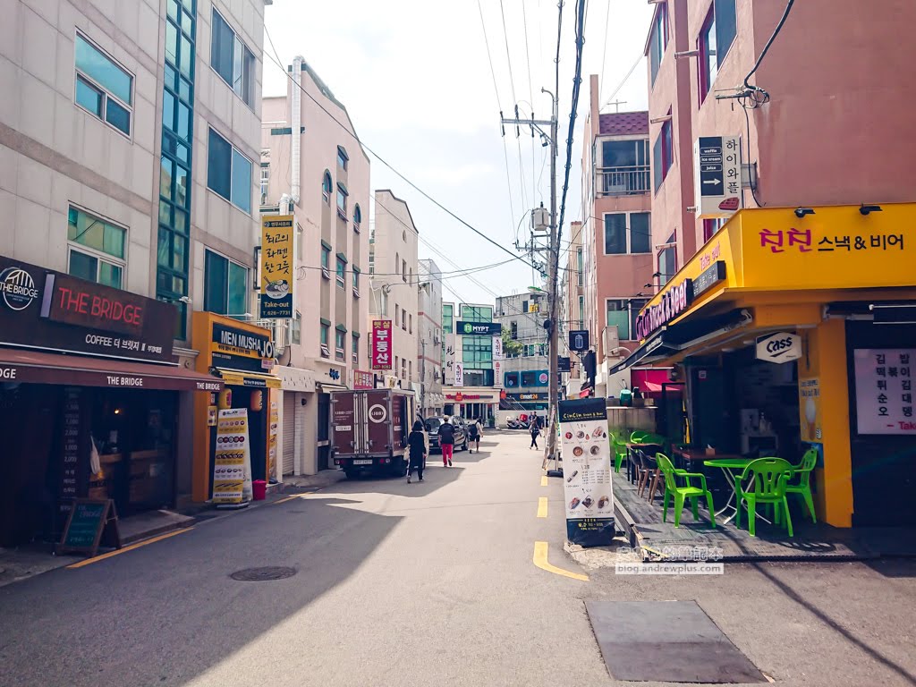 釜慶大學,大淵站,大淵站逛街,去二妓台