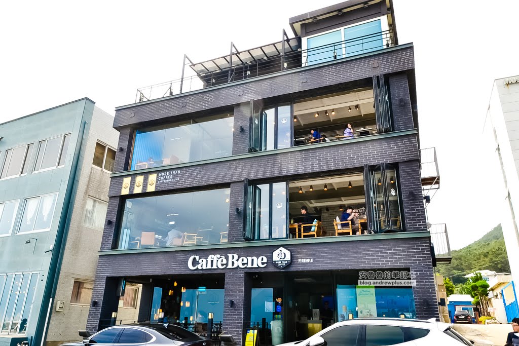海雲台青沙浦咖啡,青沙浦喝咖啡,CAFFEE BENE,CAFE ROOF TOP