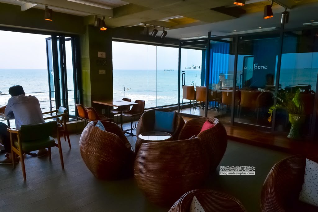 海雲台青沙浦咖啡,青沙浦喝咖啡,CAFFEE BENE,CAFE ROOF TOP