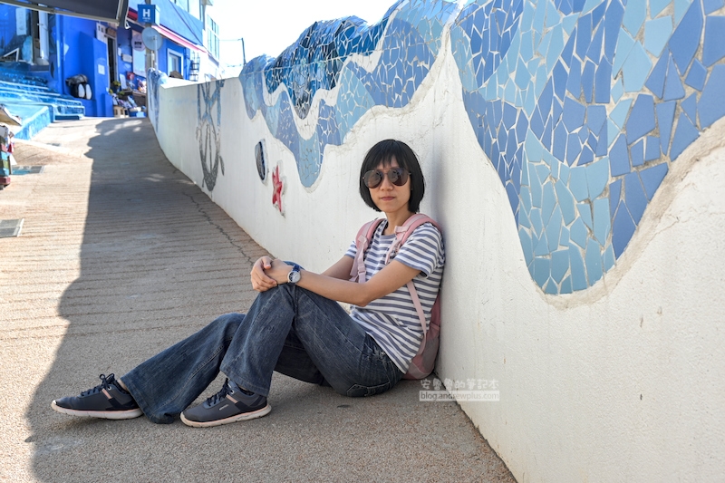 白淺灘文化村,很有漁村感的小路