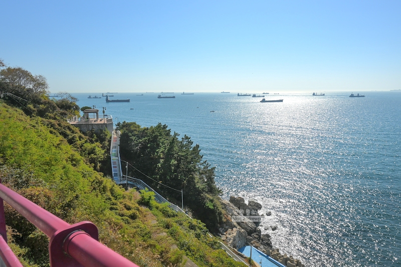 白淺灘文化村,二松島觀景台以及彩虹階梯欣賞海景