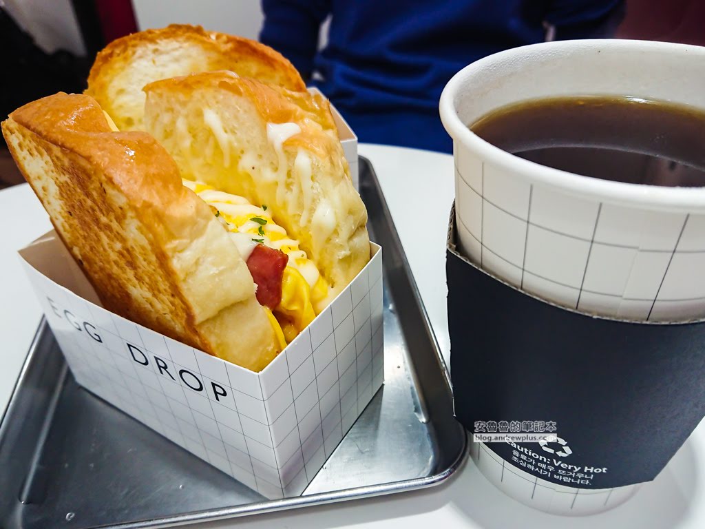 韓國炒蛋歐姆蛋三明治,釜山炒蛋三明治,eggdrop三明治,EDDDROP歐姆蛋