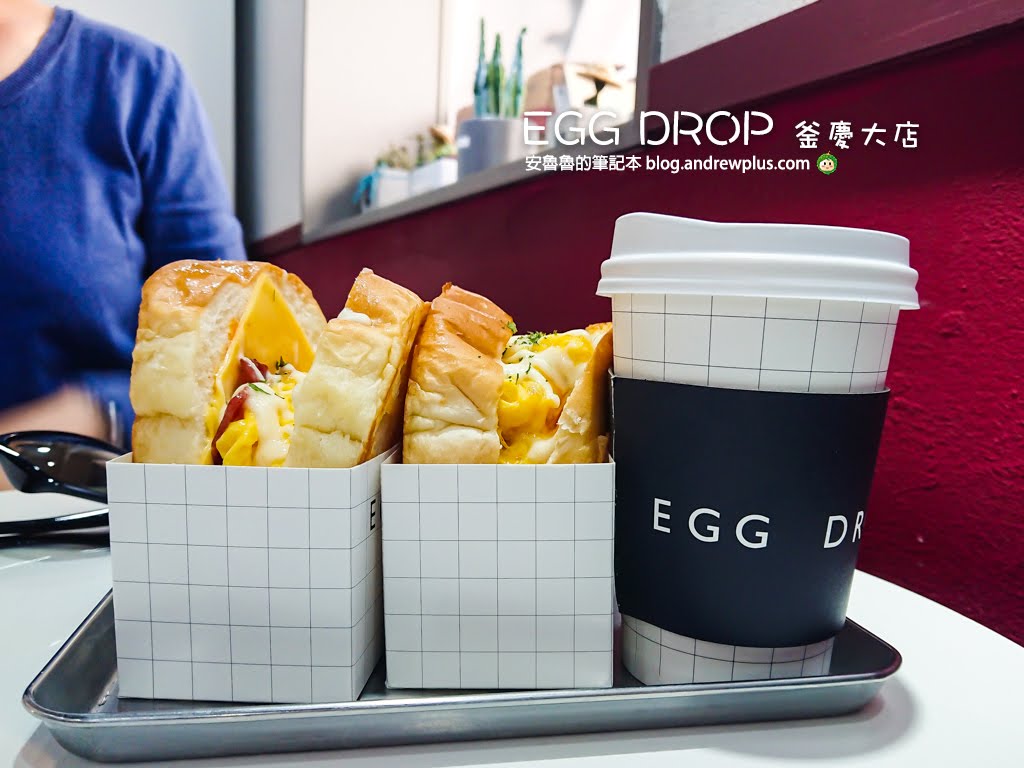 韓國美食,人氣三明治,Egg drop