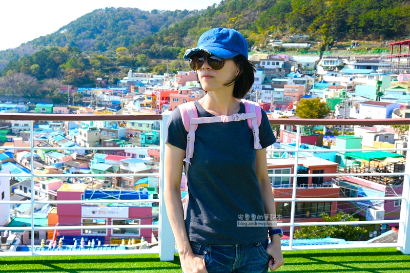 甘川洞文化村,天頂展望台拍照打卡景點