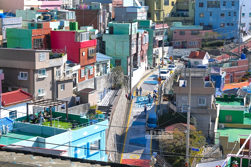 甘川洞文化村,街景