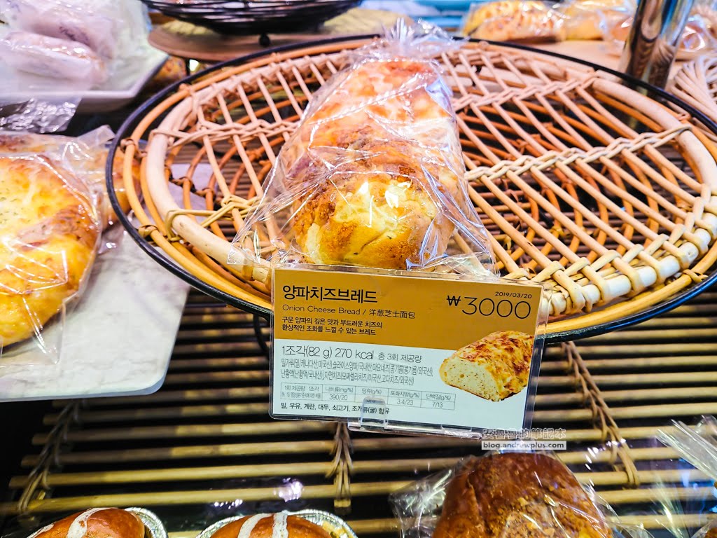 韓國釜山連鎖麵包店,parris baguette,韓國早餐,釜山早餐選擇