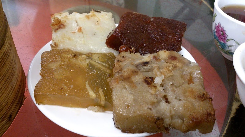 香港上環六安居(原蓮香居)必點餐點,四色糕