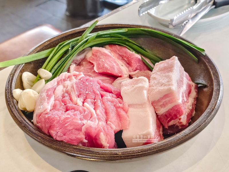 味贊王鹽烤肉, 豬五花、豬梅花肉、和特殊部位拼盤