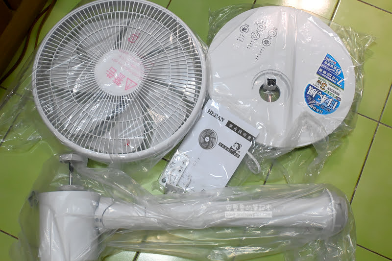 DC 變頻電風扇開箱與安裝心得:HERAN 禾聯 14 吋智慧觸控變頻7葉片(HDF-14A8NH) 6 電風扇推薦,循環扇推薦